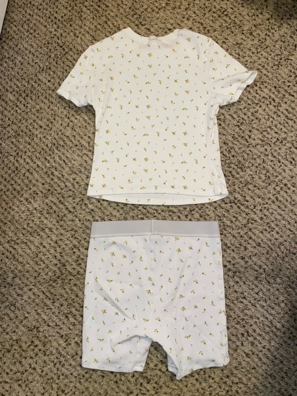 SKIMS Cotton ribbed t-shirt and boxer - Picture 7 of 9